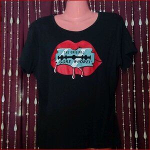 Womens L (12/14) -Vintage 'The Original Gore Whores' T-shirt